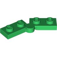 Hinge Plate 1 x 4 Swivel Top / Base - Hollow Clip [Complete Assembly] (1927)