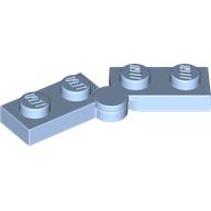 Hinge Plate 1 x 4 Swivel Top / Base - Hollow Clip [Complete Assembly] (1927)