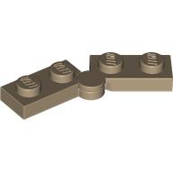 Hinge Plate 1 x 4 Swivel Top / Base - Hollow Clip [Complete Assembly] (1927)