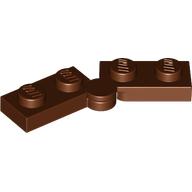 Hinge Plate 1 x 4 Swivel Top / Base - Hollow Clip [Complete Assembly] (1927)