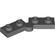 Hinge Plate 1 x 4 Swivel Top / Base - Hollow Clip [Complete Assembly] (1927)