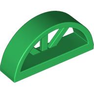 Window 1 x 4 x 1 2/3 with Spoked Rounded Top (20309)
