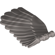 Creature Body Part, Wing 4 x 7 Right with Feathers and Handles for Clips (20312)