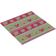 Duplo Blanket 6 x 6 with Nuts and Squirrels Pattern (20409pat0002)