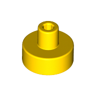 Tile Round 1 x 1 with Hollow Bar (20482)