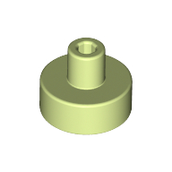 Tile Round 1 x 1 with Hollow Bar (20482)