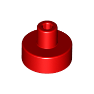Tile Round 1 x 1 with Hollow Bar (20482)