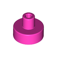 Tile Round 1 x 1 with Hollow Bar (20482)