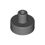 Tile Round 1 x 1 with Hollow Bar (20482)