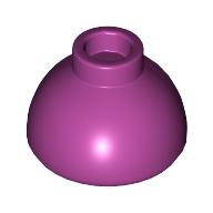Brick Round 1.5 x 1.5 Dome Top [Plain] (20952)
