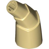 Animal Body Part, Horn Stacked 45 deg. with Axle Connectors (2142)