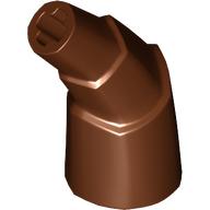 Animal Body Part, Horn Stacked 45 deg. with Axle Connectors (2142)
