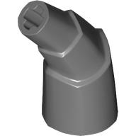 Animal Body Part, Horn Stacked 45 deg. with Axle Connectors (2142)