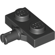 Plate Special 1 x 2 with Wheel Holder, Single Slit (21445)