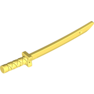 Weapon Sword / Katana / Shamshir with Capped Pommel [Square Guard] (21459)