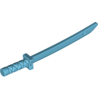 Weapon Sword / Katana / Shamshir with Capped Pommel [Square Guard] (21459)