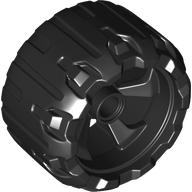 Wheel Hard Plastic (37mm D. x 22mm), Pin Hole (2148)