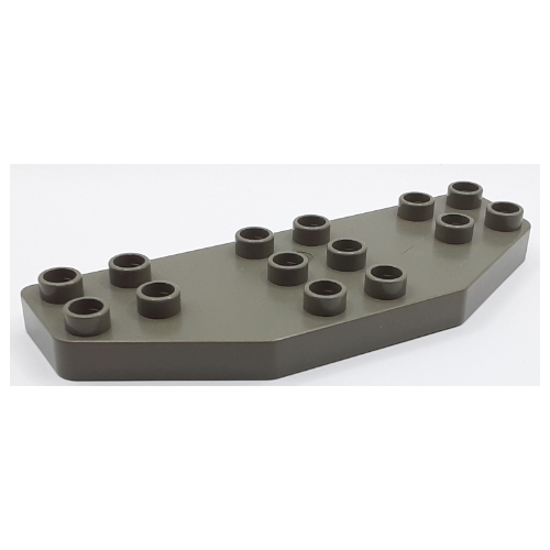 Duplo Plate 8 x 3 without Corners (Airplane Wings) (2156)