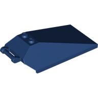 Windscreen 8 x 4 x 2 with Handle and 2 Studs [Solid Studs] [Plain] (21849)
