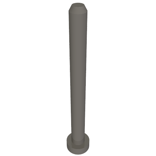Vehicle Track, Train, Connection/Stacking Pin 4 Stud long for Track Storage (219)