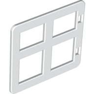 Duplo Door / Window with Four Panes Square Corners (2206)
