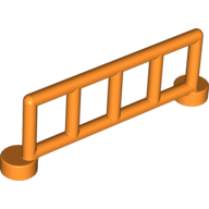 Duplo Fence / Rail 1 x 6 with 5 Rails (2214)