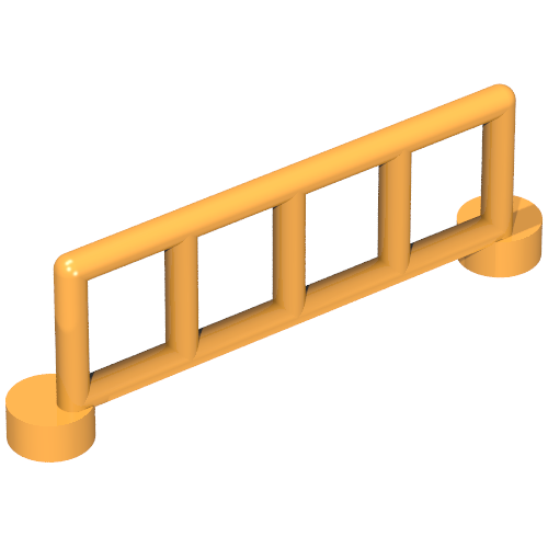 Duplo Fence / Rail 1 x 6 with 5 Rails (2214)