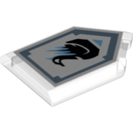 Tile Special 2 x 3 Pentagonal with Nexo Power Shield Print - Goose Bumps (22385pr0065)