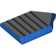 Tile Special 2 x 3 Pentagonal with Light Bluish Grey Surface, Dark Bluish Grey/Black Lines print (22385pr0155)