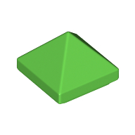 Slope 45° 1 x 1 x 2/3 Quadruple Convex [Pyramid] (22388)
