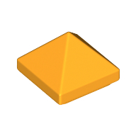 Slope 45° 1 x 1 x 2/3 Quadruple Convex [Pyramid] (22388)
