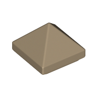 Slope 45° 1 x 1 x 2/3 Quadruple Convex [Pyramid] (22388)