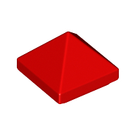Slope 45° 1 x 1 x 2/3 Quadruple Convex [Pyramid] (22388)