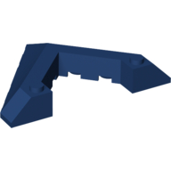 Wedge Sloped 45° 6 x 8 with Pointed Cutout (22390)