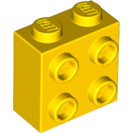 Brick Special 1 x 2 x 1 2/3 with 4 Studs on 1 Side (22885)