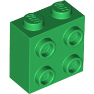 Brick Special 1 x 2 x 1 2/3 with 4 Studs on 1 Side (22885)