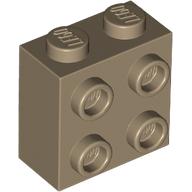 Brick Special 1 x 2 x 1 2/3 with 4 Studs on 1 Side (22885)
