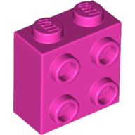 Brick Special 1 x 2 x 1 2/3 with 4 Studs on 1 Side (22885)