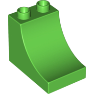 Duplo Brick 2 x 3 x 2 with Curve (2301)