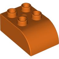 Duplo Brick 2 x 3 with Curved Top (2302)