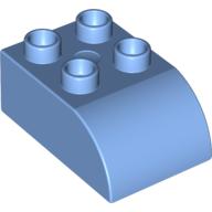 Duplo Brick 2 x 3 with Curved Top (2302)