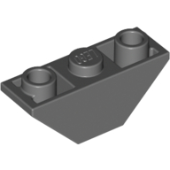 Slope Inverted 45° 3 x 1 Double with 2 Completely Open Studs (2341)
