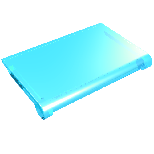 Glass for Hinge Car Roof 4 x 4 Sunroof [No Ridges] (2348a)