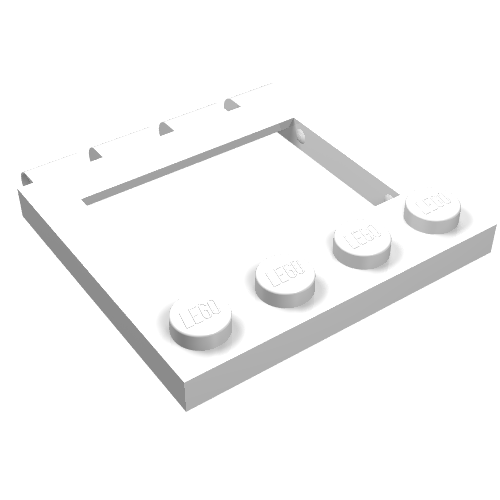 Hinge Vehicle Roof 4 x 4 Sunroof without Ledges (2349a)