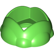 Duplo Round Rock / Bush / Space Crater 4 x 4 x 1.5 with 2 x 2 Hole (23742)