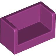 Panel 1 x 2 x 1 with Rounded Corners and 2 Sides (23969)