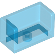 Panel 1 x 2 x 1 with Rounded Corners and 2 Sides (23969)