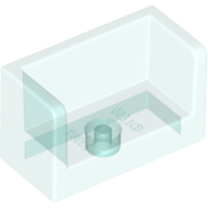 Panel 1 x 2 x 1 with Rounded Corners and 2 Sides (23969)