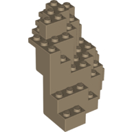 Rock Brick 8 x 8 x 6 (23996)