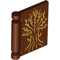 Book Cover with Gold Tree print (24093pr0044)